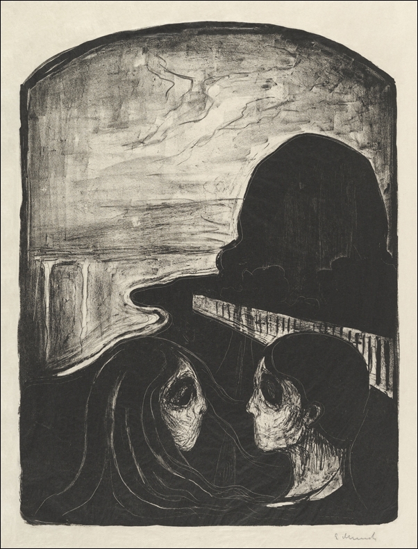 Attraction I (1896), Edvard Munch -  plakat Wymiar do wyboru: 40x50 cm