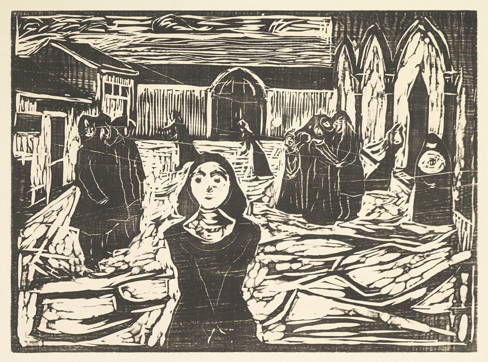 The Pretenders, the Last Hour (1917), Edvard Munch -  plakat Wymiar do wyboru: 30x40 cm