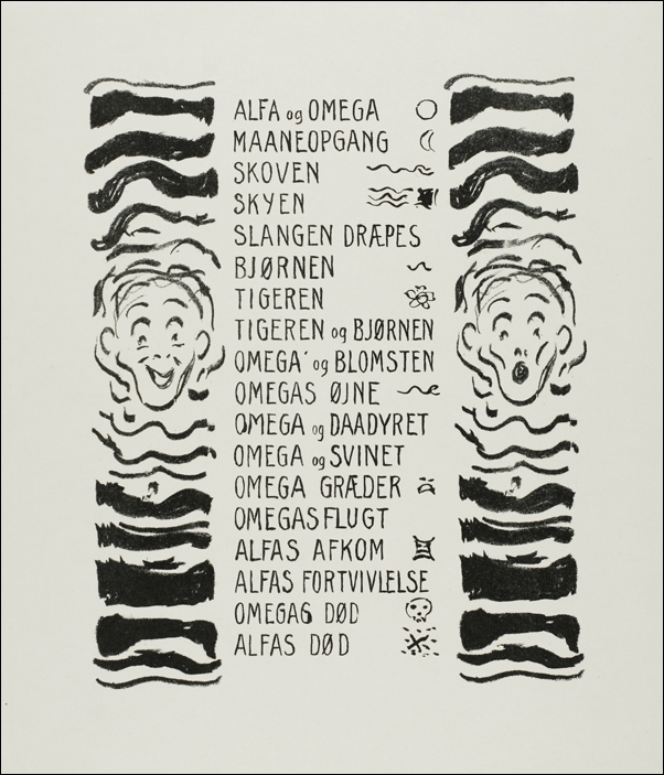 Table of Contents (ca. 1908–1909), Edvard Munch -  plakat Wymiar do wyboru: 50x70 cm