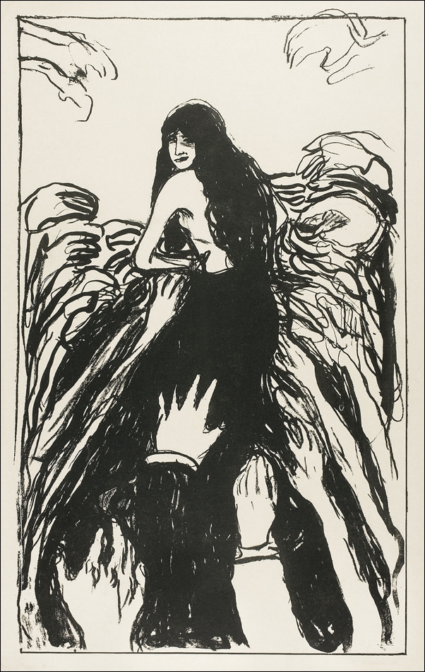 The Hands (1895), Edvard Munch -  plakat Wymiar do wyboru: 50x70 cm