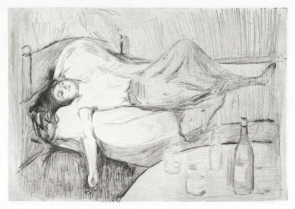 The Day After (1894), Edvard Munch -  plakat Wymiar do wyboru: 61x91,5 cm