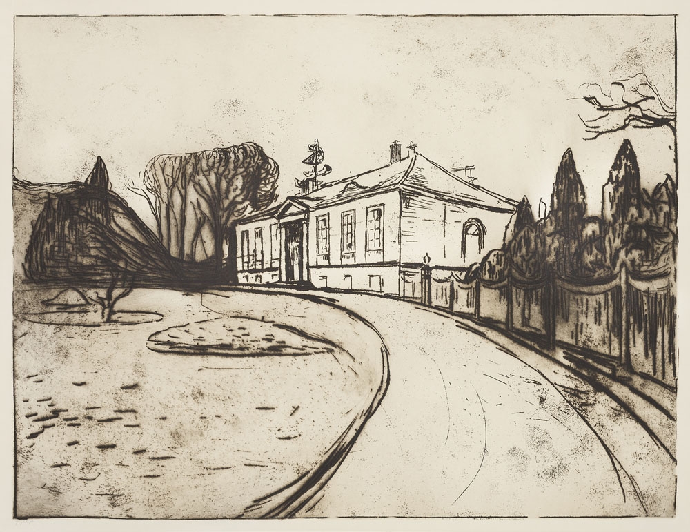 The House (1902), Edvard Munch -  plakat Wymiar do wyboru: 50x70 cm