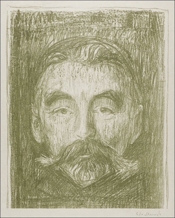 Stéphane Mallarmé (1897), Edvard Munch -  plakat Wymiar do wyboru: 61x91,5 cm