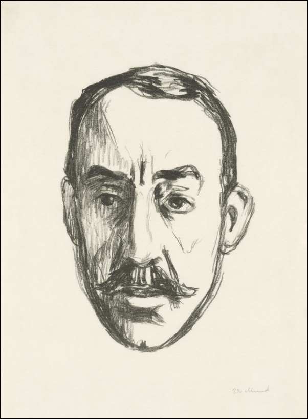 Henry van de Velde (1906), Edvard Munch -  plakat Wymiar do wyboru: 59,4x84,1 cm