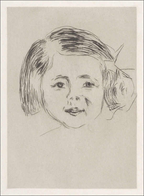 Herbert Esche’s Daughter (1905), Edvard Munch -  plakat Wymiar do wyboru: 40x50 cm