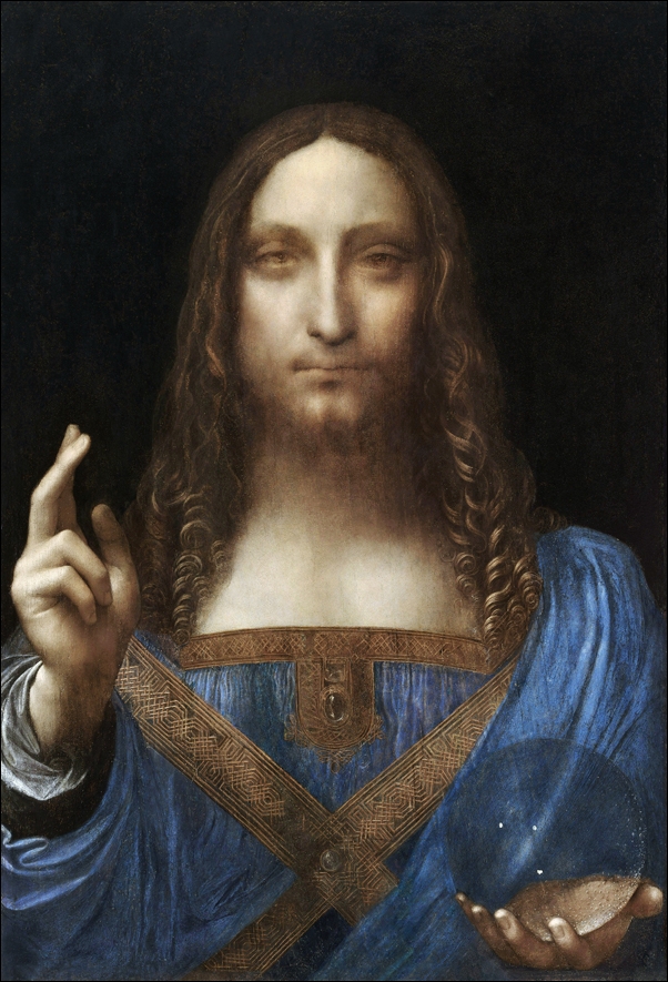 Salvator Mundi, Leonardo Da Vinci -  plakat Wymiar do wyboru: 50x70 cm
