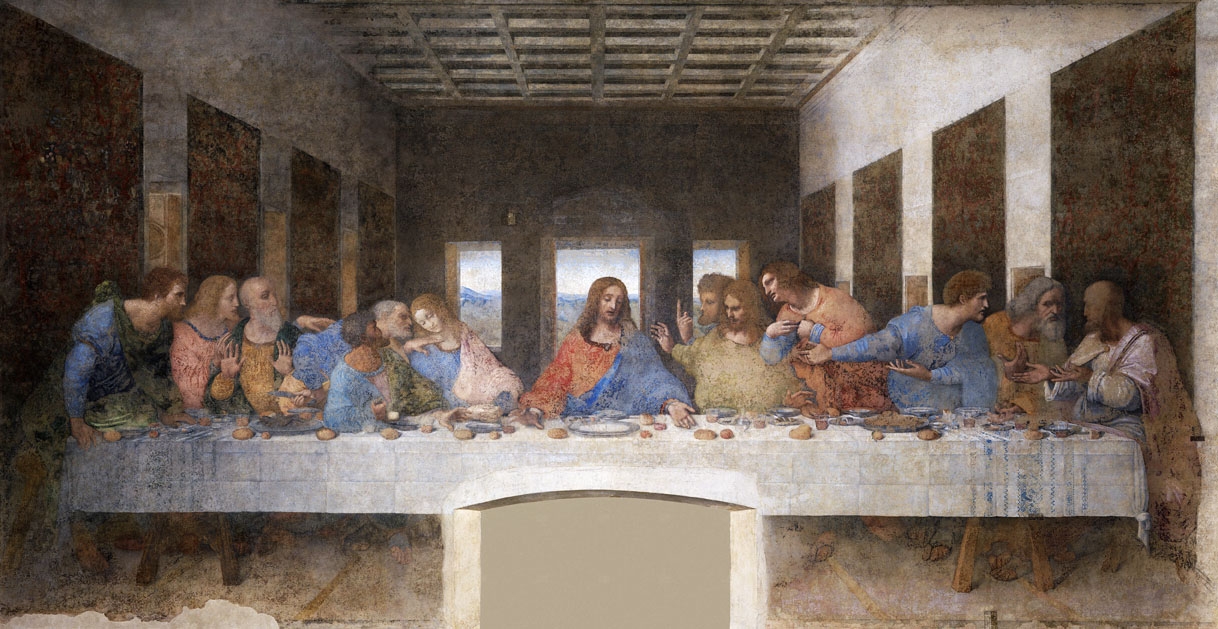 The Last Supper (1495-1498), Leonardo Da Vinci -  plakat Wymiar do wyboru: 70x100 cm