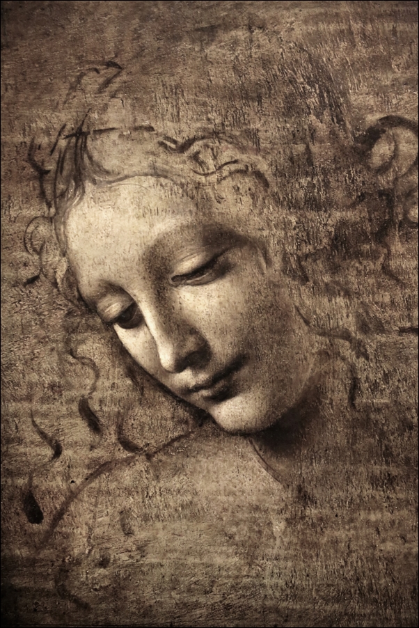 La Scapigliata (circa 1506–1508), Leonardo Da Vinci -  plakat Wymiar do wyboru: 40x60 cm