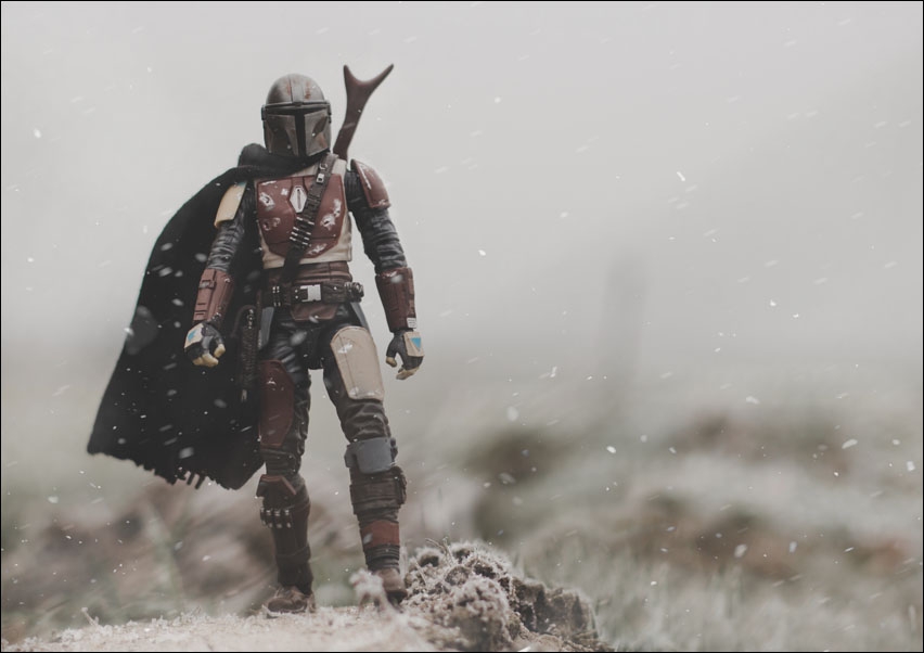 The Mandalorian IV - plakat Wymiar do wyboru: 70x50 cm