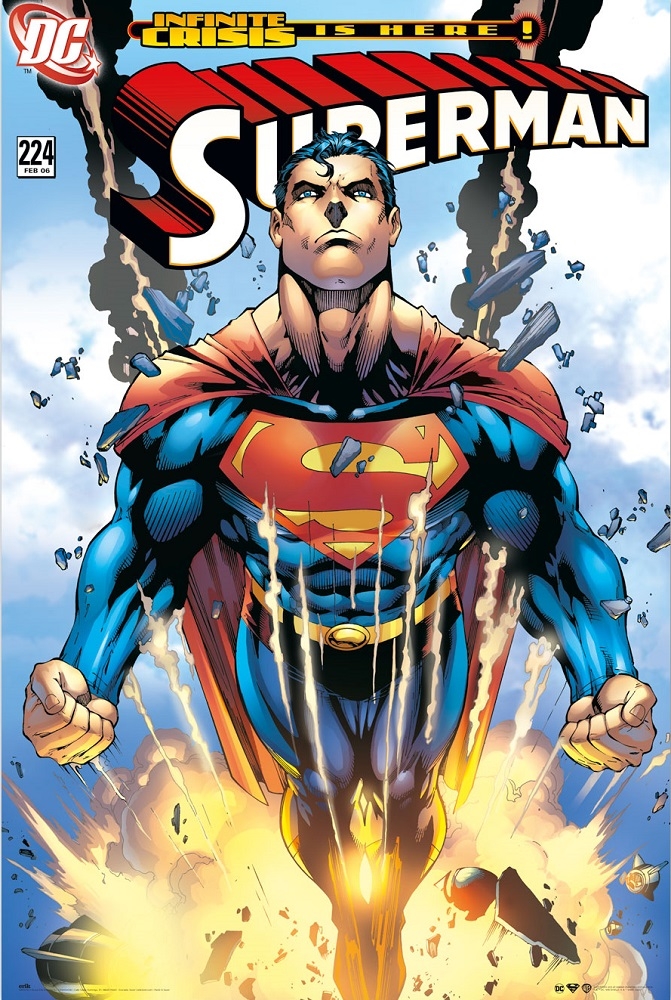 DC Comics Superman retro - plakat