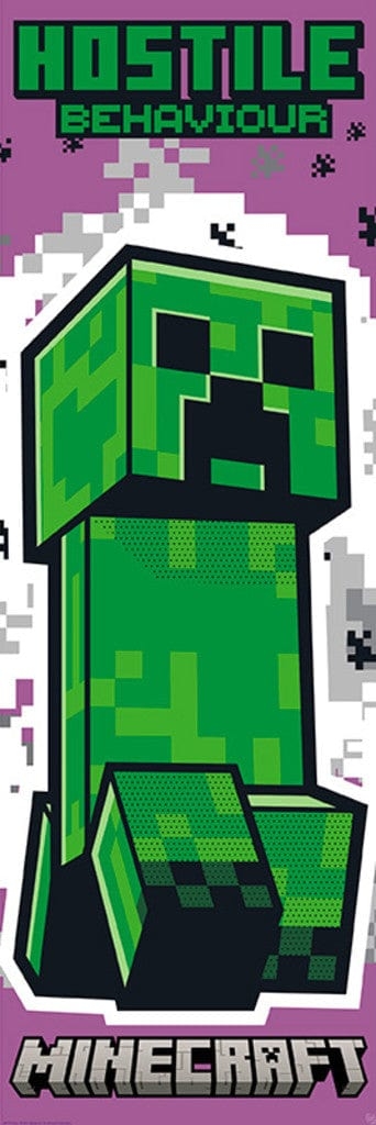 Minecraft Creeper - plakat
