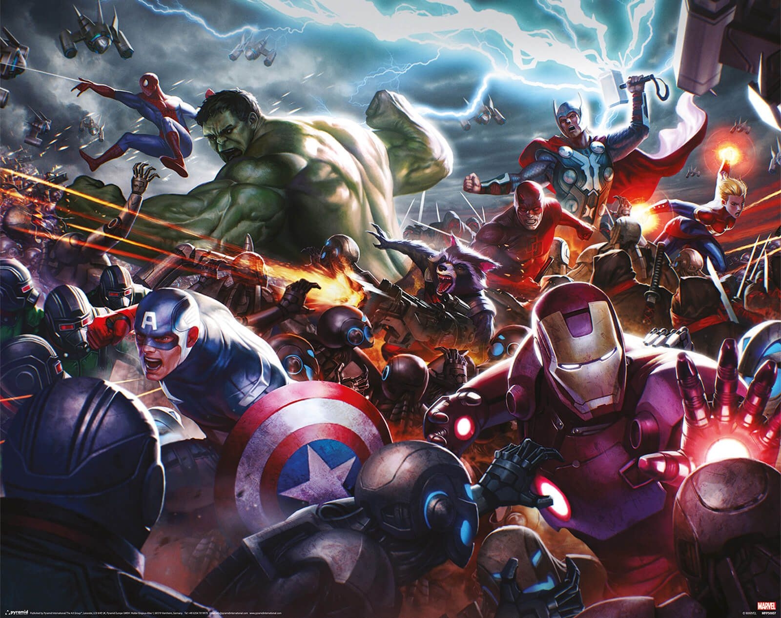 Marvel Future Fight Heroes - plakat