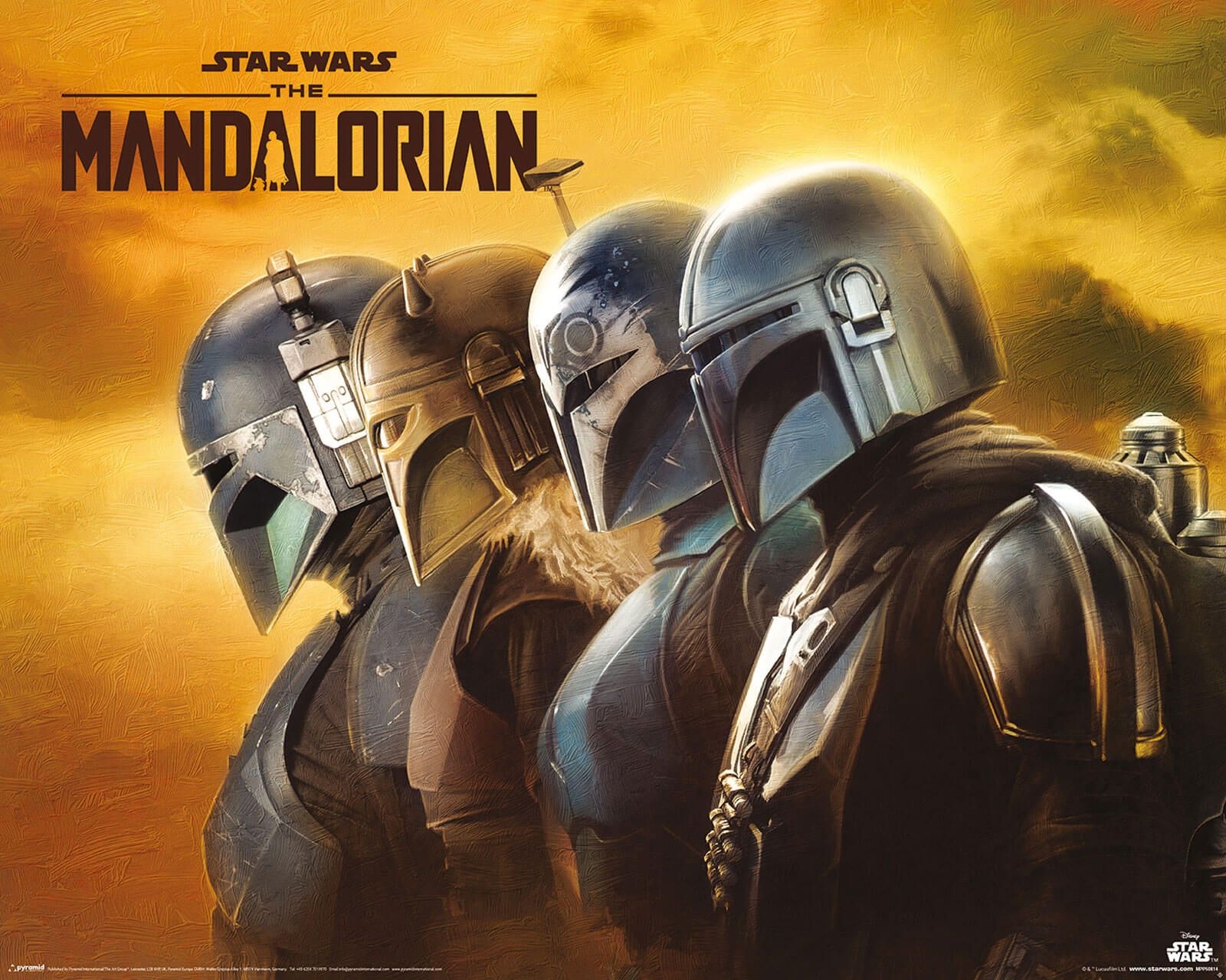 Star Wars The Mandalorian Creed - plakat