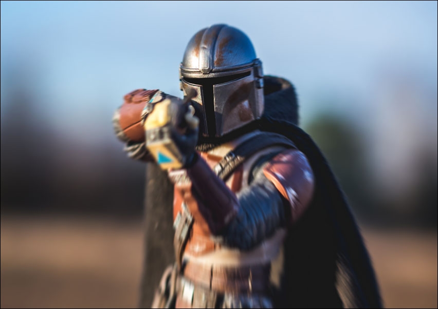 The Mandalorian II - plakat Wymiar do wyboru: 100x70 cm