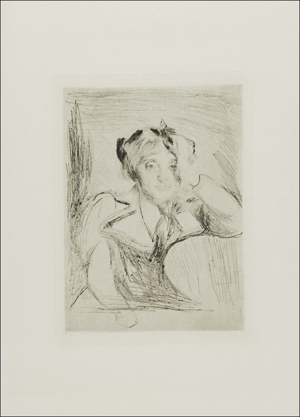 Portrait of a Young Woman (The American Girl) (1894), Edvard Munch -  plakat Wymiar do wyboru: 50x70 cm