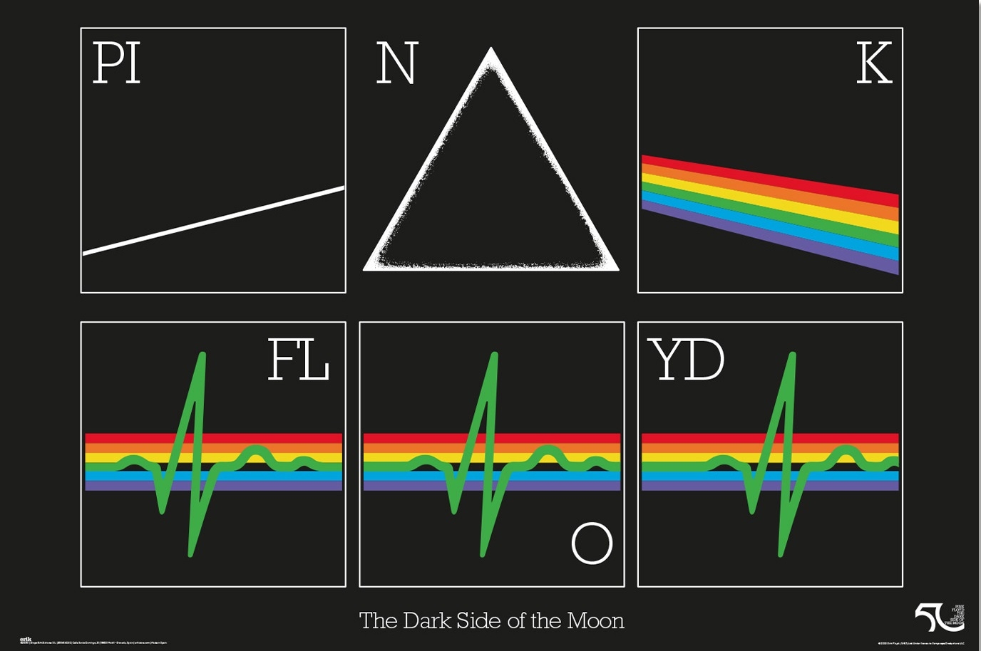 Pink Floyd Dark Side of The Moon - plakat