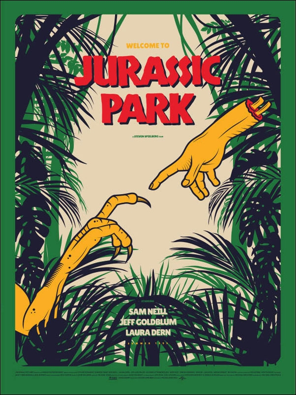 Jurassic Park - plakat Wymiar do wyboru: 59,4x84,1 cm