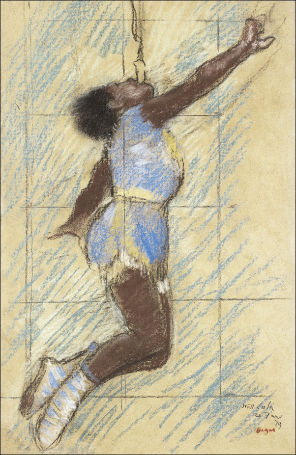 Miss Lala at the Fernando Circus, Edgar Degas - plakat Wymiar do wyboru: 50x70 cm