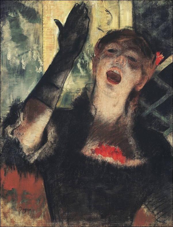 Café Singer, Edgar Degas - plakat Wymiar do wyboru: 70x100 cm