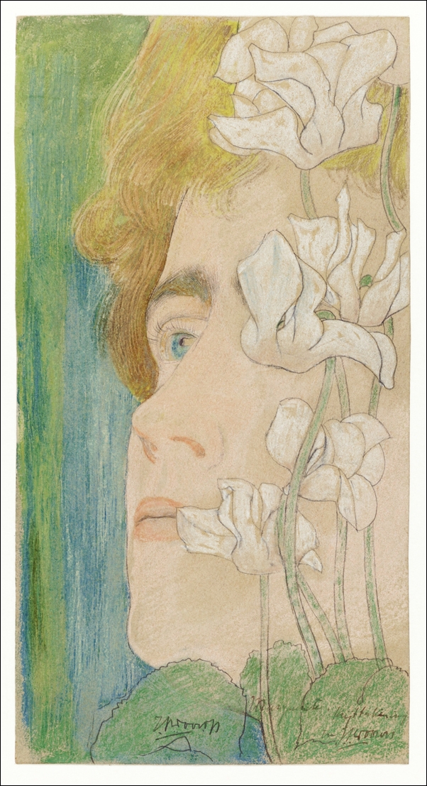 Poster for Delft Salad Oil, Jan Toorop - plakat 70x100 cm