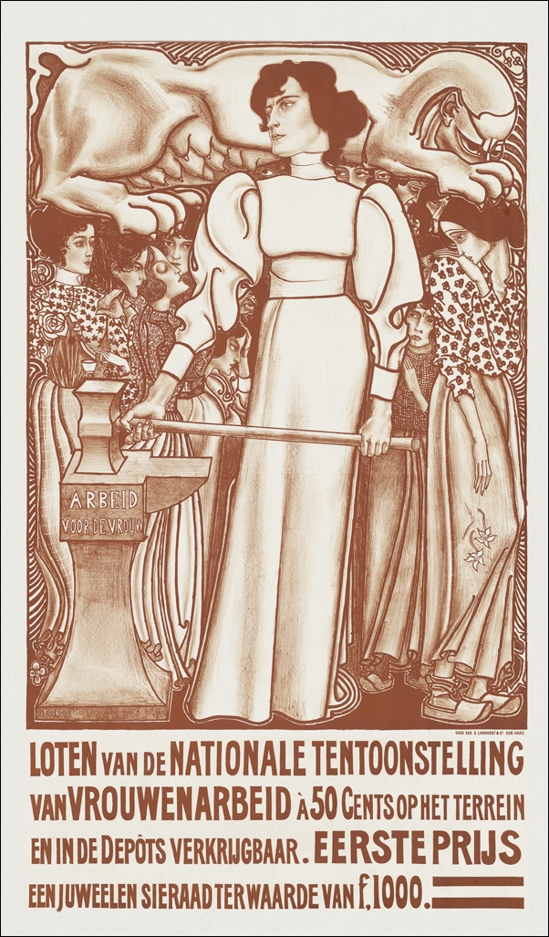 Marguérite, Jan Toorop - plakat 70x100 cm
