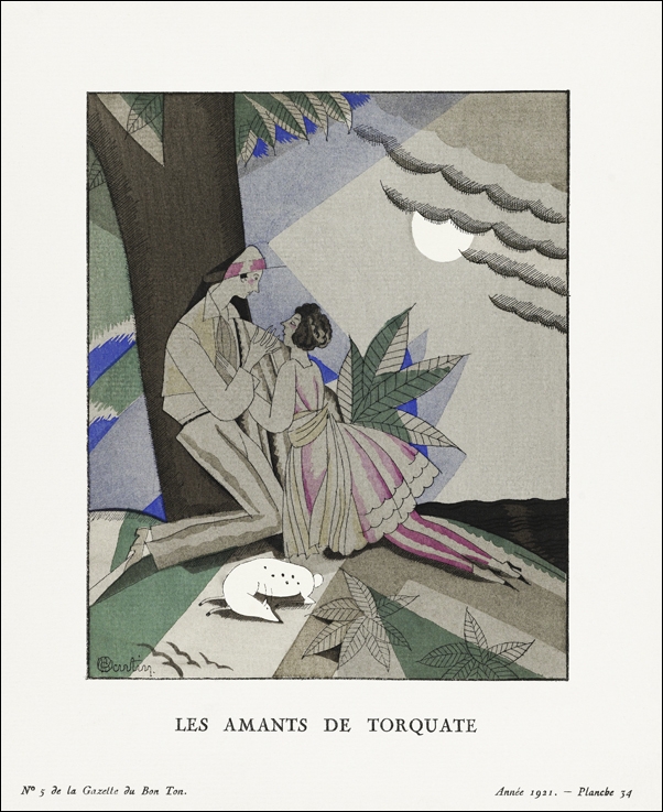 Les Gorgerettes, Charles Martin - plakat 30x40 cm