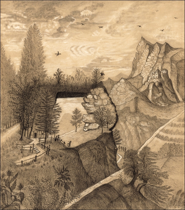 Oak Branch, Henri Rousseau - plakat 50x70 cm