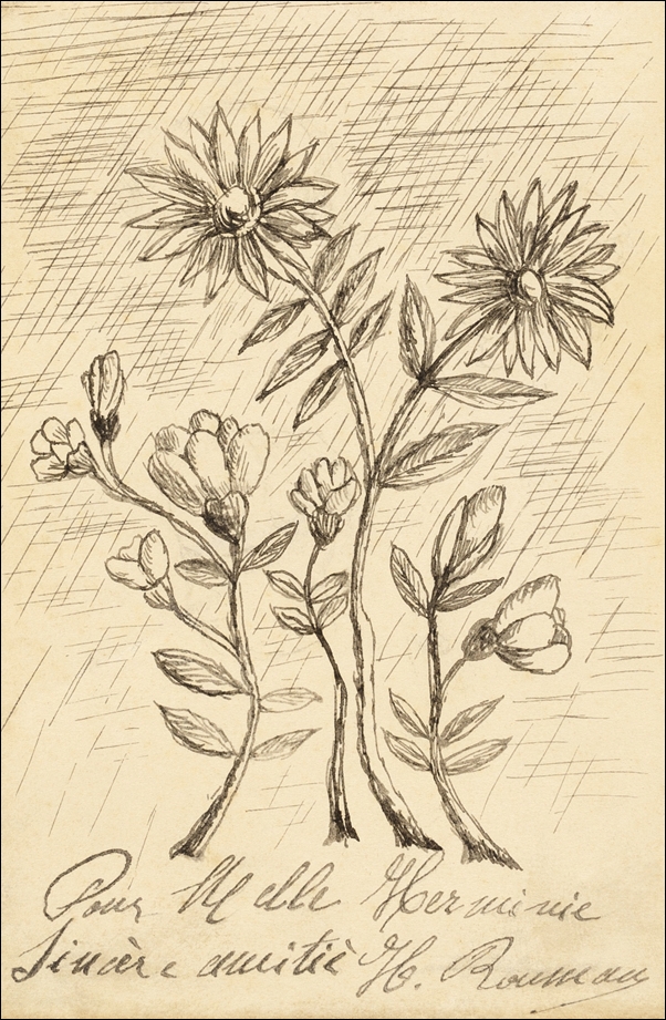 River and Park Landscape, Henri Rousseau - plakat 50x70 cm