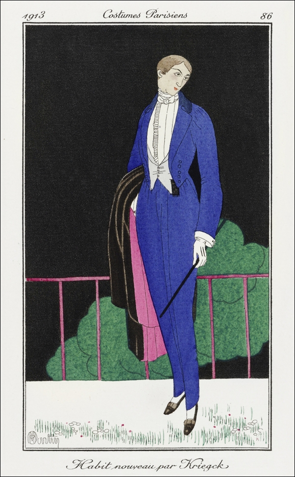 Never ready! or The first act sacrifices, home dresses, by Becker and son, Charles Martin - plakat 40x60 cm