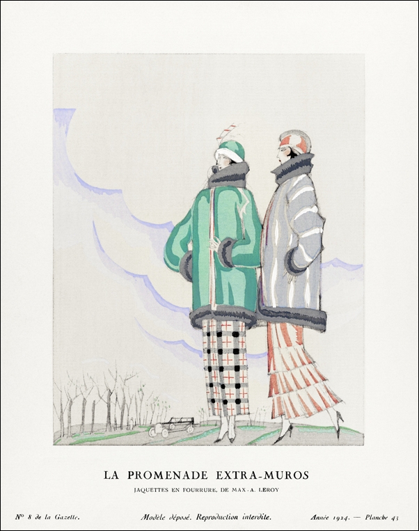 Robe de linon, Charles Martin - plakat 70x100 cm