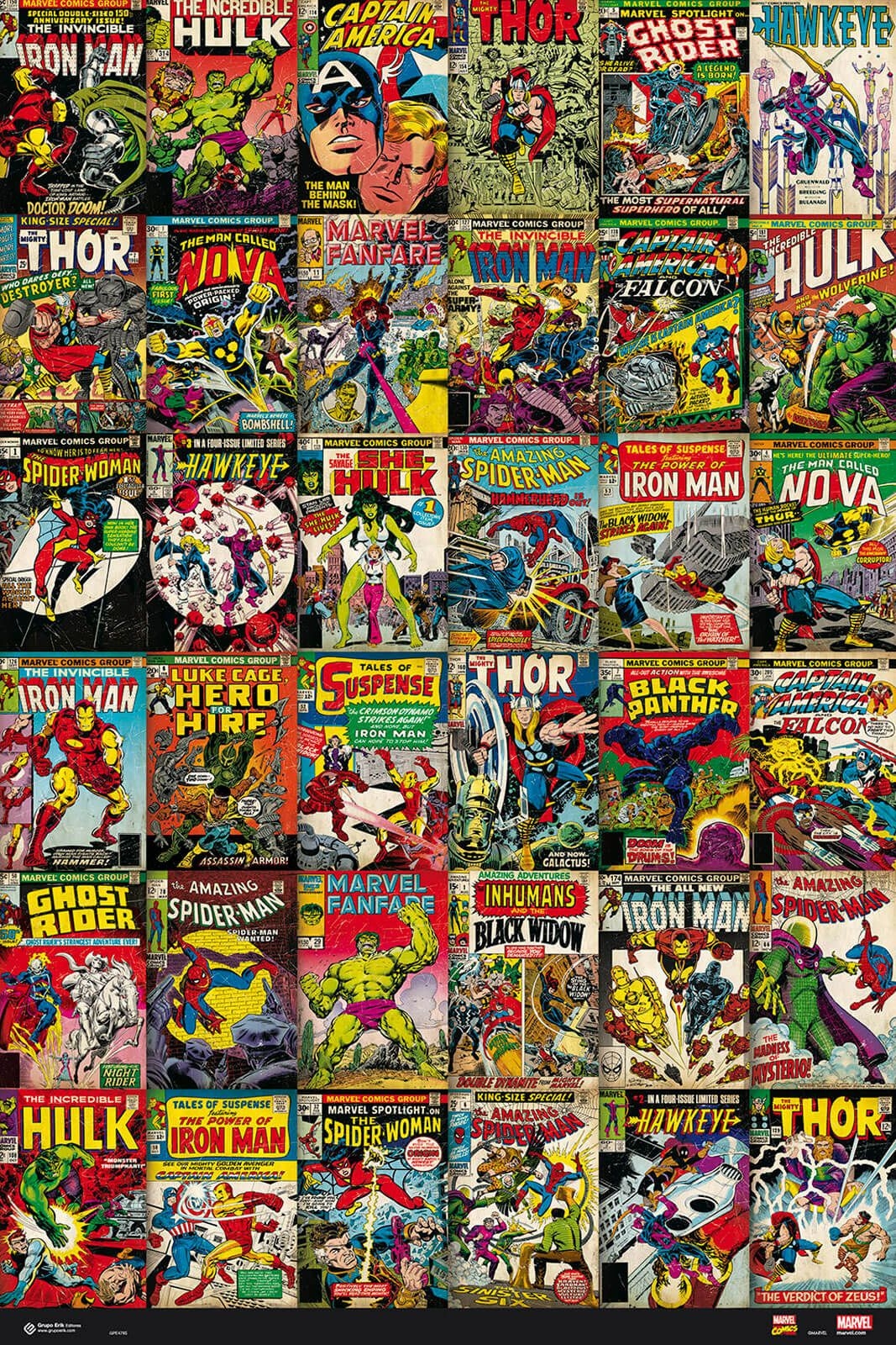 Marvel Comics Classic Covers - plakat 61x91,5 cm