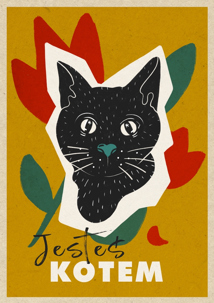Jesteś kotem - plakat 42x59,4 cm