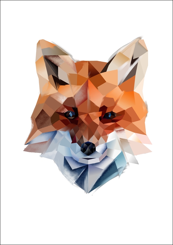 Lis2 - plakat Wymiar do wyboru: 50x70 cm