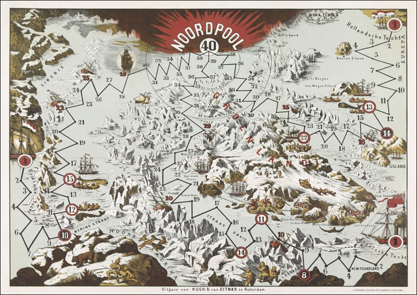 Noordpool, Nijgh & Van Ditmar - plakat 70x50 cm