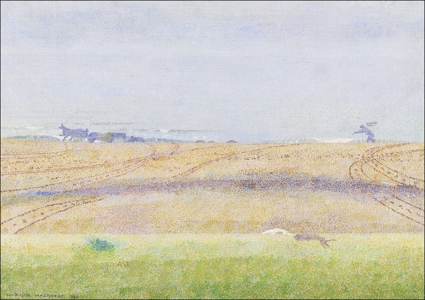 Misty Sea, Jan Toorop - plakat 100x70 cm