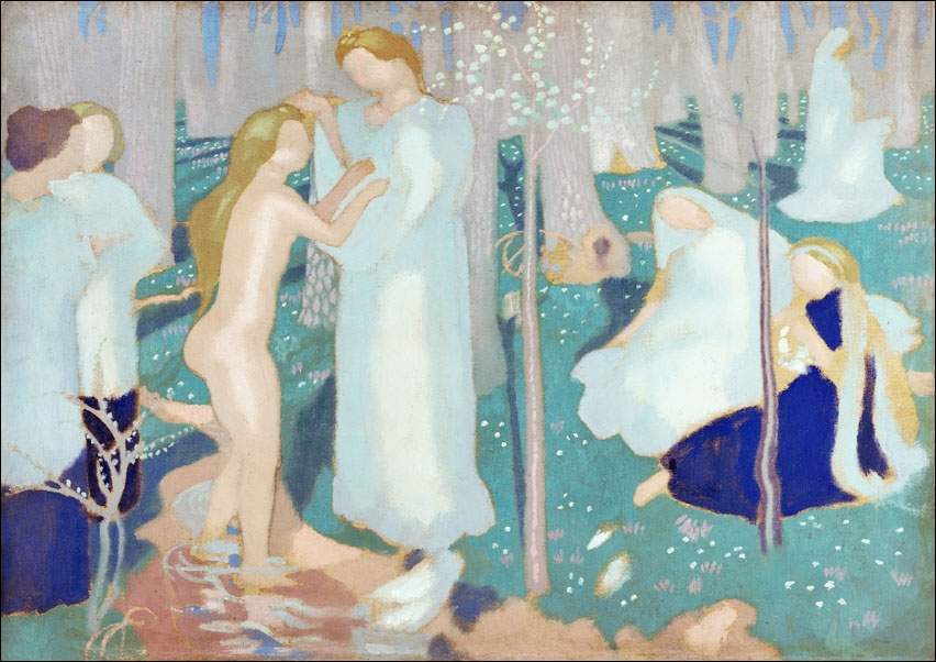 Springtime, Maurice Denis - plakat 50x40 cm