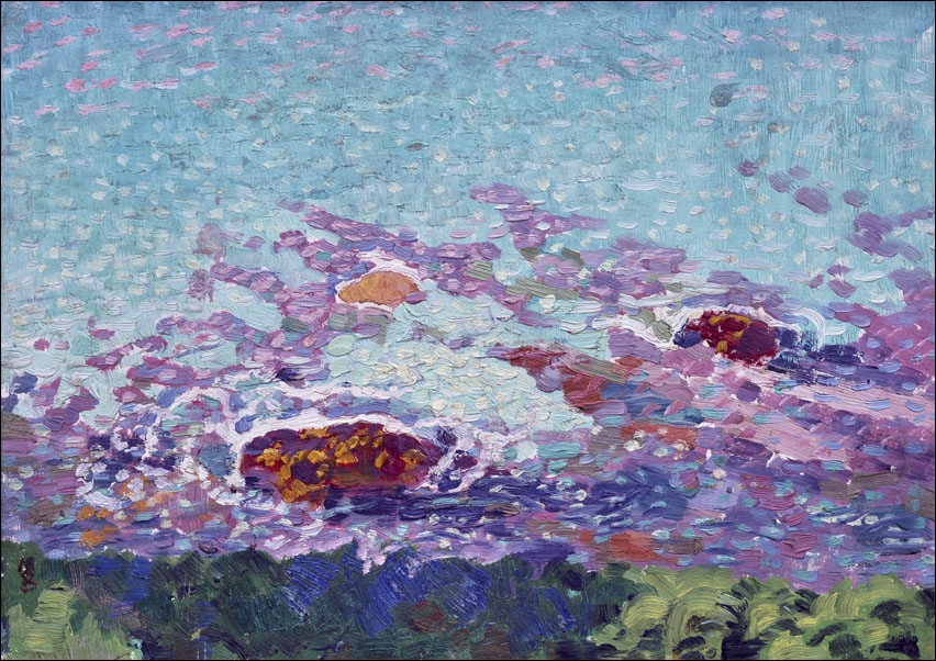 Ocean Coast, Maurice Denis - plakat 100x70 cm