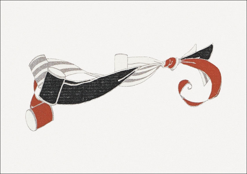 Rubans aux Ombrelles aux Manchons, Charles Martin - plakat 40x30 cm