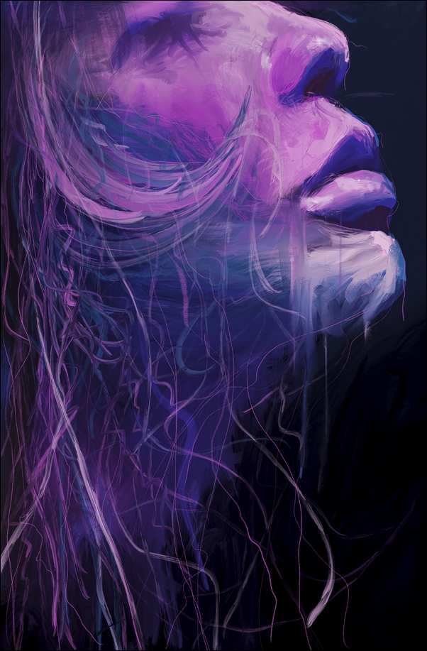Portret II - plakat premium 59,4x84,1 cm