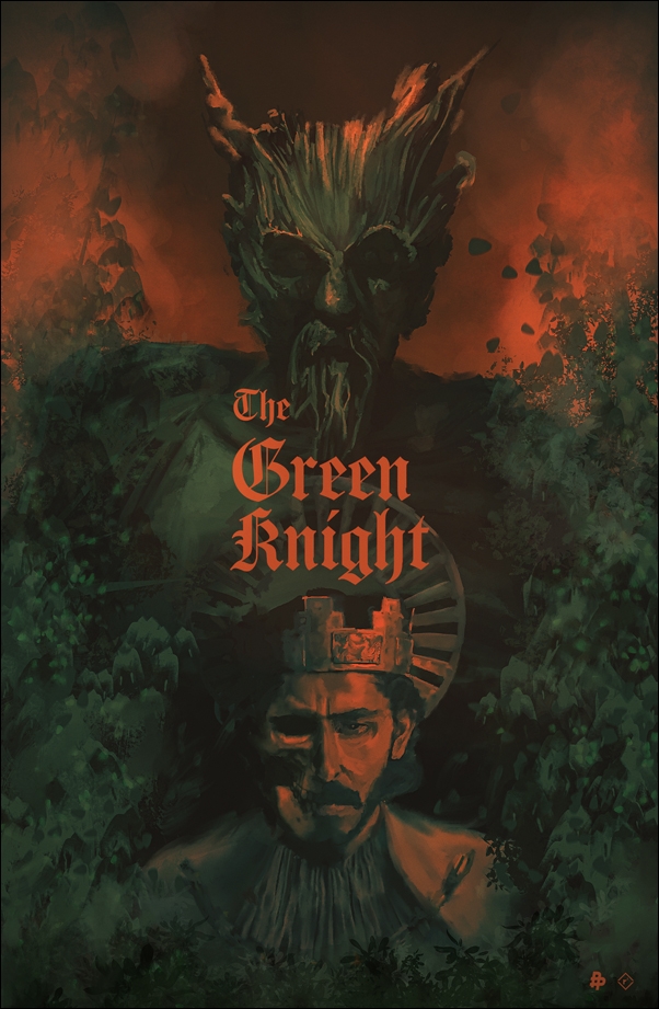 Green Knight - plakat premium Wymiar do wyboru: 30x40 cm