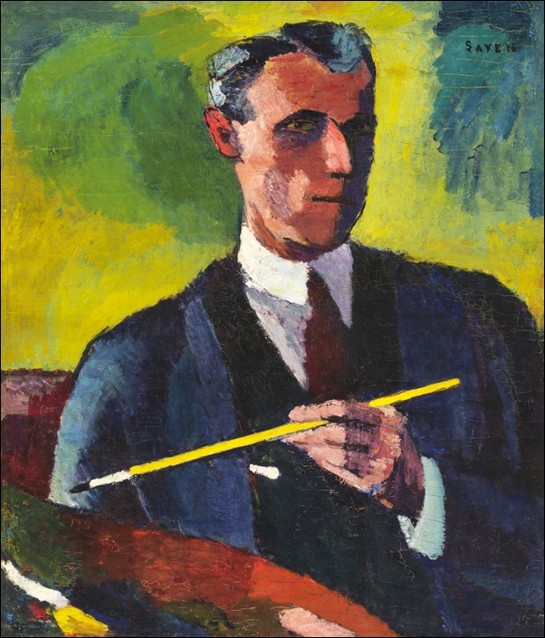 Self-Portrait, Henry Lyman Sayen - plakat 61x91,5 cm