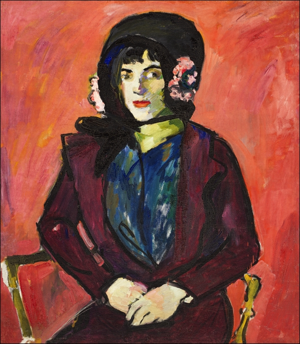 Portrait of a Girl, Henry Lyman Sayen - plakat 40x60 cm