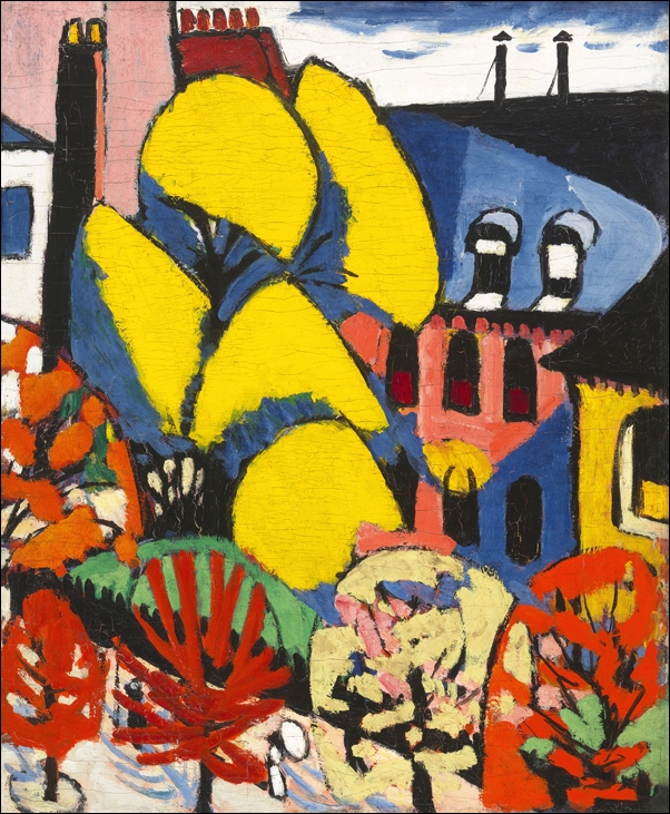 Trees, Henry Lyman Sayen - plakat 30x40 cm