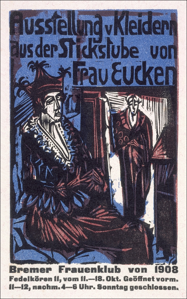 Eucken, Ernst Ludwig Kirchner - plakat 40x50 cm
