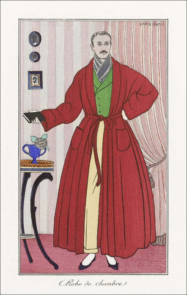 Rugby: Costume tailleur de Redfern from Gazette du Bon Ton No. 4 Pl. 39, George Barbier - plakat 20x30 cm