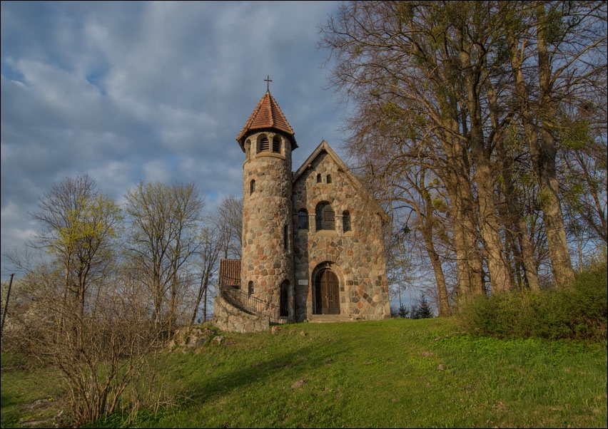 Kościół - plakat Wymiar do wyboru: 70x50 cm