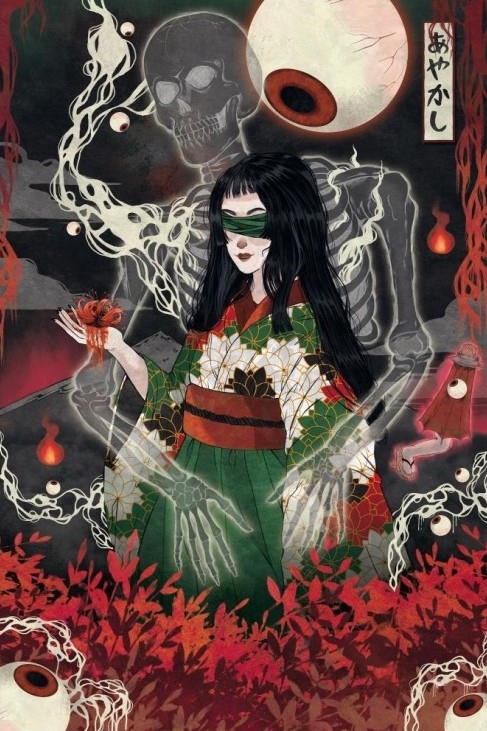 Gothic Japan Art - plakat