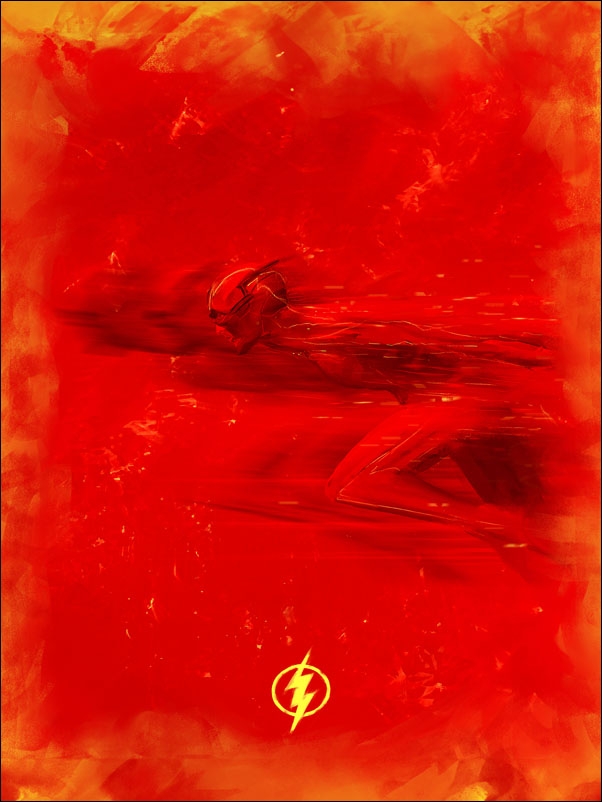 Flash - plakat premium Wymiar do wyboru: 70x100 cm