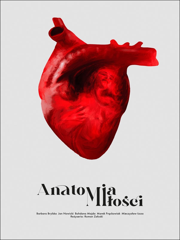 Anatomia Miłości - plakat premium Wymiar do wyboru: 61x91,5 cm