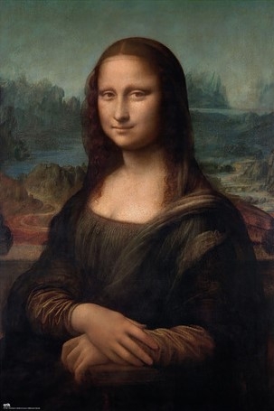 Mona Lisa Leonardo da Vinci - plakat